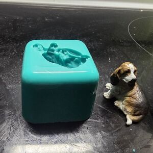 Miniature Beagle Dog Mold For Baking, Resin Or Polymer Clay. Food Safe Formula!